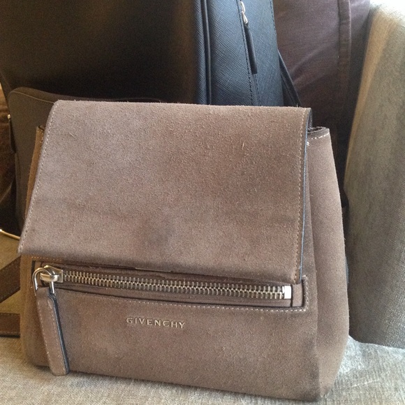 Givenchy mini Pandora suede satchel purse bag - Picture 6 of 8